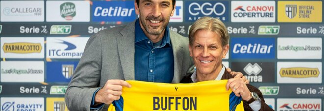 Gianluigi Buffon (44), portiere del Parma