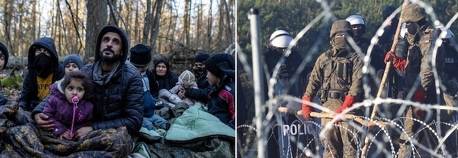 Bielorussia-Polonia, sfondata recinzione frontiera: gruppi di migranti superano il confine