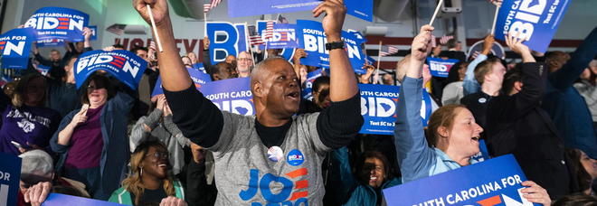 Biden vince le primarie della Carolina del sud: cruciale il voto dei neri che rimpiangono Obama