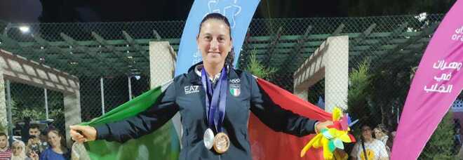 Giochi del Mediterraneo, due medaglie per un'atleta di Torre del Greco