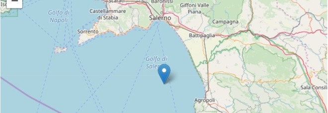 Terremoto 3.4 nel golfo di Salerno, paura da Sorrento ad Agropoli