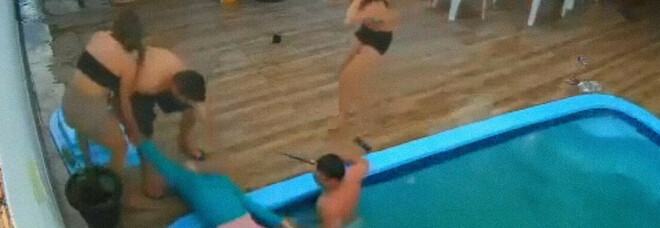 Adolescente resta più di 2 minuti sott'acqua dopo essere rimasta intrappolata con i capelli nel filtro di una piscina in Brasile