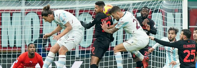 Milan-Salernitana 2-0: granata ko e i rossoneri sorpassano il Napoli
