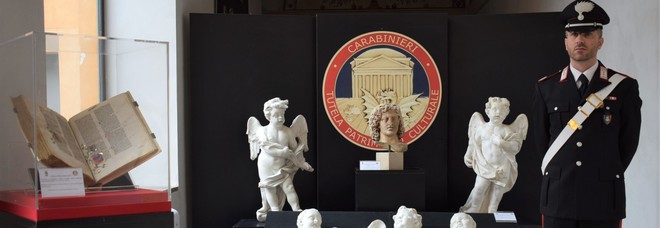 Ladri di tesori, oltre 900mila recuperati nel 2019 dai carabinieri Tutela Patrimonio Culturale