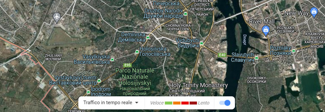 Google Maps rimuove le informazioni sul traffico in Ucraina per ostacolare le operazioni militari della Russia