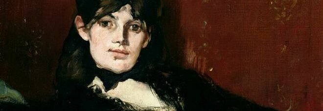 Manet, "Ritratto di Berthe Morisot distesa"