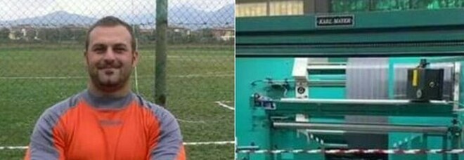 Giuseppe Siino morto sul lavoro a 48 anni: trascinato nei cilindri di un macchinario, choc a Firenze
