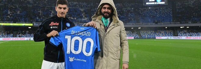 Di Lorenzo, orgoglio 100 presenze: «Spero di festeggiarle stasera»