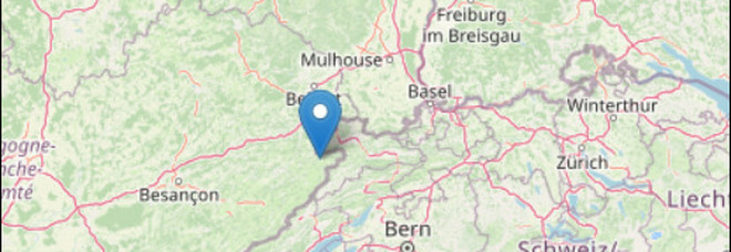 Terremoto in Francia al confine con la Svizzera: scossa di magnitudo 3.8, gente in strada