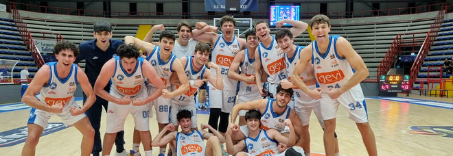 Gevi Academy under 19 alle finali: battuta l'Eurobasket Roma 69-48