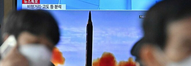 Corea del Nord, lanciato un «proiettile non identificato» verso il mar del Giappone