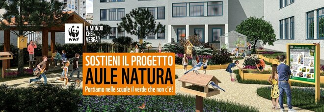 Napoli, “Procter e Gamble” e Wwf inaugurano una nuova aula natura
