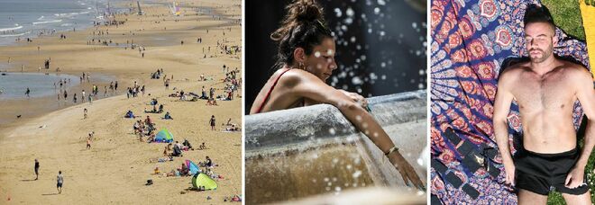 Caldo, la Spagna soffoca: 41° a Siviglia. «Maggio più caldo di sempre, colpa dei gas serra». E in Olanda si va in spiaggia