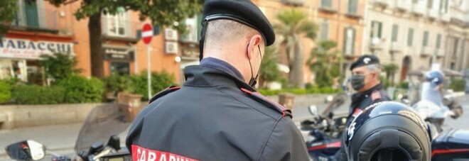Carabinieri a Sorrento.