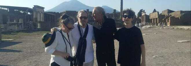 Gary Oldman a Pompei, c'è Sirius Black in visita agli Scavi