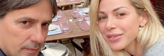 Simone Inzaghi, la moglie Gaia e i figli positivi al Covid: «Per 5 giorni i test sono stati negativi»