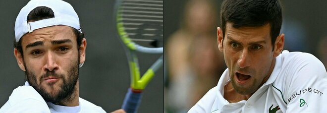 Wimbledon, Berrettini sfida Djokovic: diritto e servizio, oggi può farcela