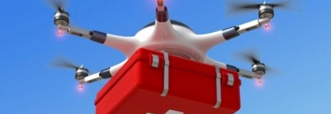 Droni con defibrillatori per soccorsi veloci, in Irpinia il progetto sperimentale