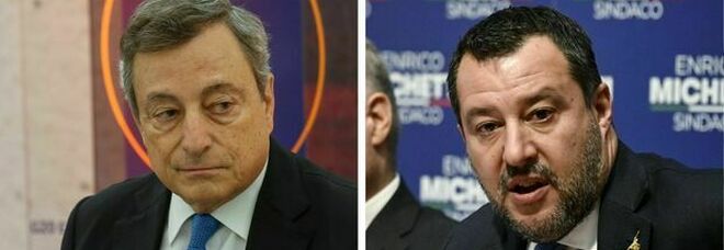 Salvini incontra Draghi a palazzo Chigi: «Dammi una mano a svelenire il clima»