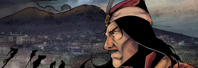 La leggenda di Dracula a Napoli diventa un graphic novel: al Comicon l'anteprima di «Vlad»