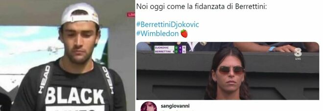 Djokovic-Berrettini, i social applaudono la maglia "Black Lives Matter" di Matteo