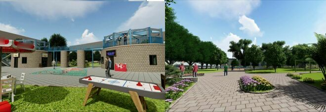 Barra, ecco il nuovo parco di Villa Letizia: c'è anche il mosaico di una sirena