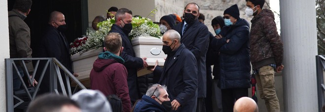 I funerali di Maria Elia a Ponte San Giovanni
