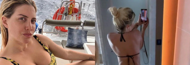 Wanda Nara, vacanze alle Maldive hot: il video in bikini infiamma il web