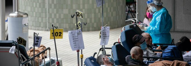 Covid, allarme a Hong Kong: gli ospedali traboccano, record di morti e obitori al collasso