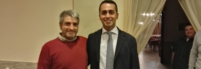 Il vicepresidente della Camera Di Maio con Salvatore Vassallo