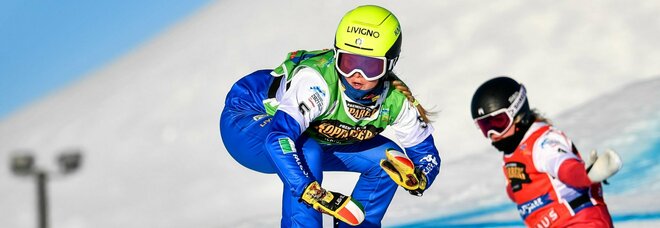 Snowboard cross, Michela Moioli prima a Reiteralm. Quarta una sfortunata Brutto