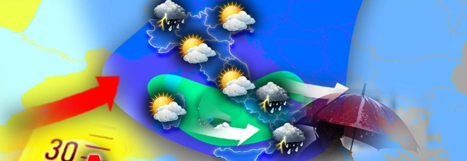 Meteo, mezza Italia sotto i temporali dal Lazio alla Sicilia: le previsioni del weekend