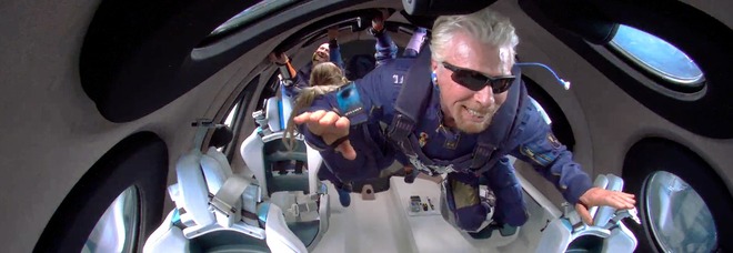 Branson nello spazio, è il turismo del futuro: «Esperienza che va resa accessibile all umanità»