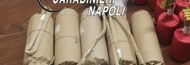 Due incensurati napoletani fermati con 30 chili di ordigni: arrestati