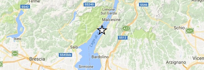 Terremoto, forte scossa poco fa sul Garda, tra Verona, Brescia e Rovereto: "Magnitudo 3.6, paura tra la gente"