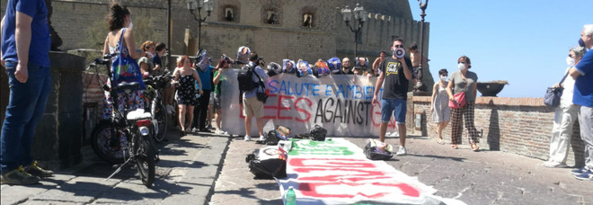 G20 Ambiente-Clima-Energia, manifestazione degli ambientalisti a Napoli