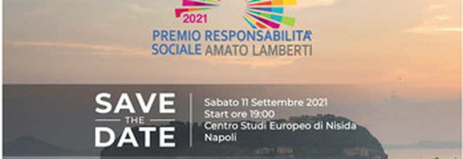 A Nisida l'ottava edizione del premio Responsabilità Sociale «Amato Lamberti»: tra i premiati Samuele Ciambriello e Marisa Laurito