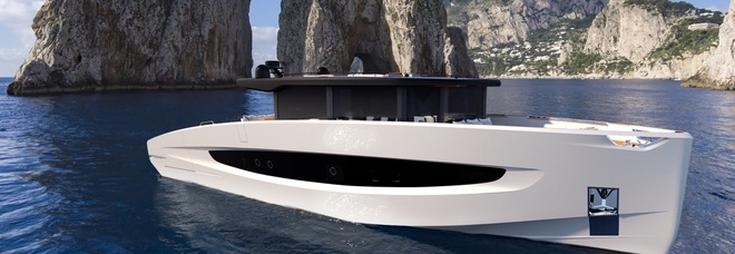 Evo V8, l'ultimo gioiello di Evo Yachts, brand del cantiere napoletano Blu Emme Yachts