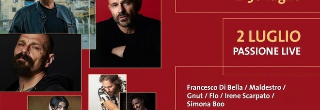 «Carditello Festival 2022»: «Passione Live» inaugura i concerti al Real Sito di Carditello