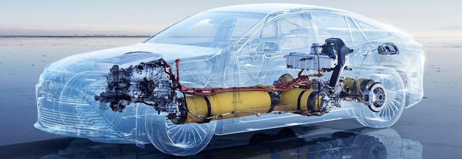 L auto a fuel cell è una vettura al 100% elettrica che prende l energia dall idrogeno attraverso una reazione chimica