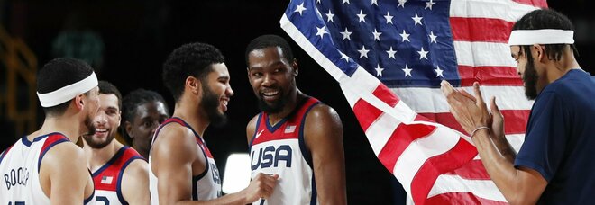 Usa, quarto oro consecutivo: Francia sconfitta in finale 87-82 con Durant show (29 punti)
