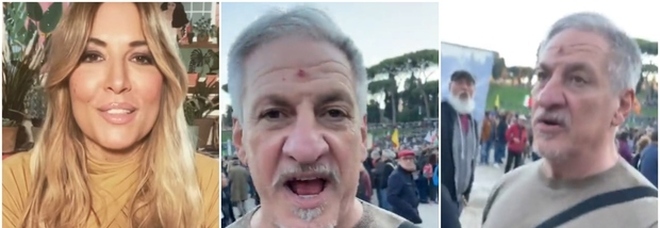 Selvaggia Lucarelli aggredita da un No vax al Circo Massimo: «Mi ha dato una testata»
