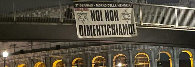 Giornata della Memoria, lo slogan dei Giovani Ebrei su monumenti: «Noi non dimentichiamo»