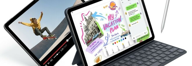 MatePad, il nuovo tablet di Huawei con sistema operativo HarmonyOS 2