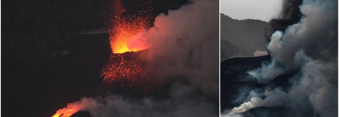 Vulcano Canarie, crolla la parte principale del cono: in arrivo nuovi terremoti