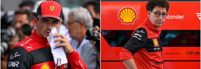 Ferrari, rabbia Leclerc: «Non sono per niente contento». Binotto: «La vettura non ha funzionato»