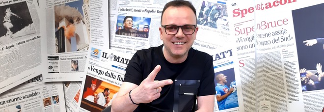 Gigi D'Alessio in concerto al Plebiscito: «Partendo da Napoli è più difficile avere successo»