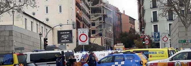 Esplosione di gas a Madrid: 96 persone hanno dovuto lasciare le loro case