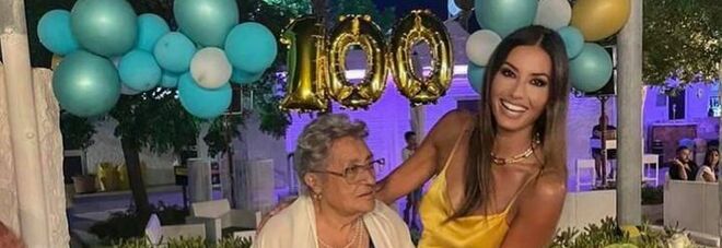 La nonna di Elisabetta Gregoraci compie 100 anni: «Ti amo tanto»