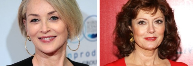 Sharon Stone e Susan Sarandon esultano per la vittoria dell'Italia: «Grazie ragazzi»
